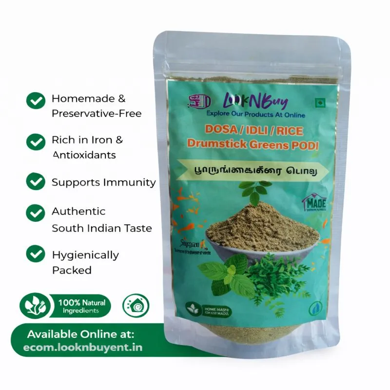 Drumstick Greens Podi